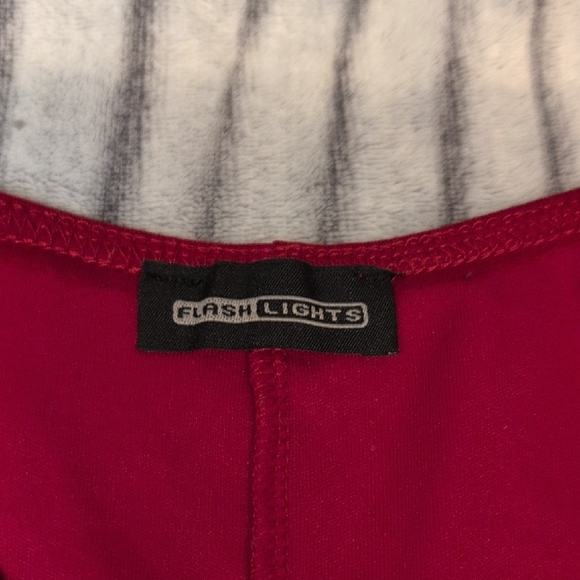 Red Strapless Ruched Top - Picture 2 of 7